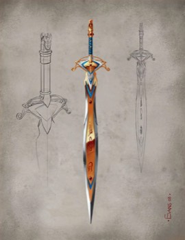 Cloudmover.net - The Artwork Of Mark Evans Weapons Warhammer